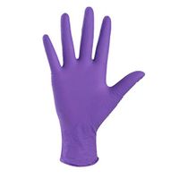 Eduavar Latex Free, Gloves Latex Disposable, Nitrile Latex Disposable Gloves Blue Rubber Disposable Mechanic Nitrile Gloves Exam Gloves, Powder-Free, Small, Medium, Large,100Pcs