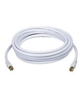 FYL 15ft (180") RG6 Coaxial Coax White HD Satellite HDTV Antenna Cable TV Cord Wire