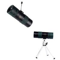 FIRECLUB 8-24x30 No Tripod Zoom Lens Stretch Night Vision Monocular Scope Handheld Waterproof HD Telescope for Bird Watch Monocular
