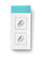 MONOGRAM SEALS - O - 30 Count