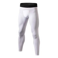BeesClover New 2018 Tight-Fitting Men\'s Quick-Drying Trousers Stretch Sports Cycling Exercise Fitness Sweat Quick-Drying Men\'s Trousers W XXL