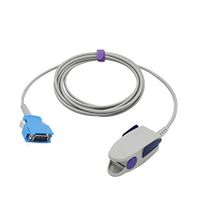 Compatible Nihon Kohden Spo2 Sensor 9.8 ft 14 Pin Connector