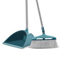 Cyt Dust Pan And Broom Dustpan Cleans Broom Combo Long Handle For Home Kitchen Room Office Lobby Floor Use Upright Stand Up Broom And Dustpan Set