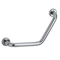 Dreamsbaku Shower Angled Grab Bar, Safety Rail Bathroom Handrail Support 304 Stainless Steel 18 inch Bathtub Grip