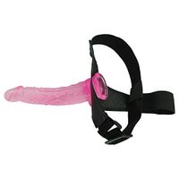 Qybtoo Beginner Sŧrāpön Hārńëśś Massager 9.05 Inches Strap on Plug Unisex Silicone Massager Extension Tools Beginner Men and Women (Color : Pink)