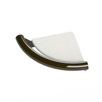 Invisia 2-in-1 Corner Shelf with Integrated Grab Bar : Oil Rubbed Bronze