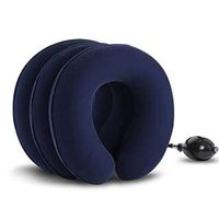 Glumlly Cervical Traction Nice Appearance,Cervical Traction Pillow Device Scientific Design,Neck Brace Soft and Comfortable,Suitable for Any Occasion,B