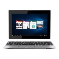 Toshiba Encore 10K PDW0GU-00T01G 10.1" Windows Tablet with Keyboard Dock, 64 GB, Silver