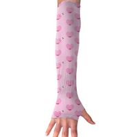 QG ZZX Arrow Heart Unisex Compression Arm Sleeves UV Protection Performance Arm Sleeve - for Outdoor Sports Baseball,Basketball,Football (1 Pair)