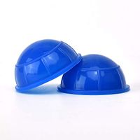 12pcs (5sizes) Acupuncture Cupping Set, Silicone Anti Cellulite Vacuum Suction Cups (Color : Blue)