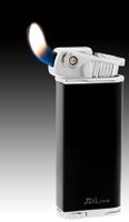 JetLine Lighter Bolla Soft Flame Pipe Lighter - BLACK