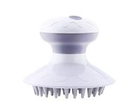 Scalp Massager, Electric Head Massager with Soft Brush Head 3 Vibration Modes Ipx4 Waterproof to Stimulate Hair Growth/Release Work Stress/Muscle Relax