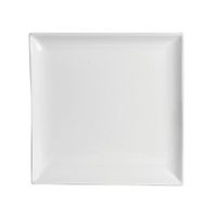 Francessa - Classico 6-1/2" White Porcelain Square Plate, Case of 12