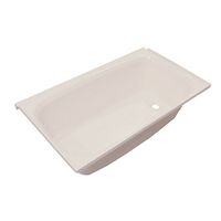 Lippert 209376 Better Bath RV Bath Tub 24 x 36 Right Hand Drain Parchment by Lippert Components