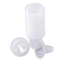 Exceart 100pcs Disposable Digital Ear Thermometer Probe Covers Ear Thermometer Replacement Lens Filters Covers Caps for Thermoscan Ear Thermometer