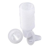 Milisten 40pcs Lens Filters Covers for Thermoscan Digital Ear Thermometer Covers Lens Filters Replacement Probe Covers Refill Caps