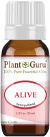Alive Essential Oil Blend 10 ml 100% Pure, Undiluted, Therapeutic Grade. Anxiety, Depression, Relaxation, Boost Mood, Uplifting, Calming, Aromatherapy, Diffuser.