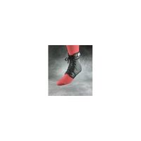 Swede-O Ankle Lok Lace-Up Ankle Brace, with set of side stabilizer inserts, Black, X-Small