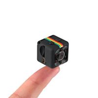Mini Spy Camera - Hidden Camera - SQ11 Full HD 1080P Car Hidden DV DVR Camera Spy Dash Cam IR Night Vision (Black)