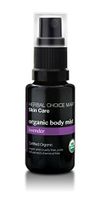 Herbal Choice Mari Organic Body Mist, Lavender; 0.5floz Glass