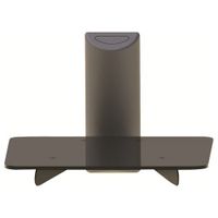 Wall Mount Electronic Component Shelf, Small, Black