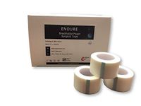 Endure Breathable Paper Surgical Tape, 1" x 10 Yards (Box of 12 Rolls)