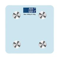 Ultra-Thin Digital Bathroom Scale, Backlit Display Scale with High-Precision Sensor and Tempered Glass CQOZ (Color : B)