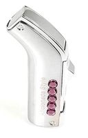 Aficionada Style Dual Flame Torch Lighter - Amethyst