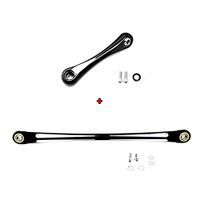 Frames & Fittings Shallow Cut Billet Engine Stabilizer Link&Shifter for Harley Touring FLH/T Street Glide FLHX Road King FLHR 2009-2016 Model