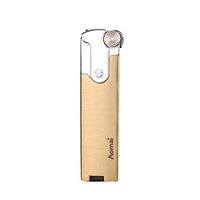Windproof Lighter Torch Flame Flint Lighter with Lid