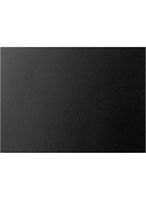A1 Flat Card (3 1/2 x 4 7/8) - Black Satin (250 Qty.)