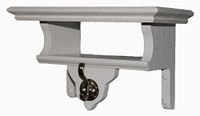 CPAP"Charlie" Shelf Double White Victorian