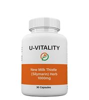 Set of 2 New Milk Thistle 1000mg Made USA Improves Liver Function