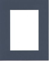18x24 Baltic Blue Picture Mat Bevel Cut for 13x19 Photo or Prints