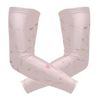 LEVEIS Pig Pattern Arm Sleeves UV Protection for Men Women Sunblock Protective Gloves Running Golf Cycling Driving Long Arm Cover 1 Pair