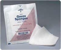 Gauze Sponges Non-Sterile, Size: 4" x 4", Qty.: 200 ct. - Model 555295