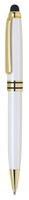 Executive Brass Itouch Pen (White)