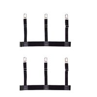 1Pair Shirt Stays Upgraded Adjustable Shirt Suspenders for Man Shirt Holders Garters Flexible Elastic with Non-Slip Locking Clamps