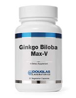 Douglas Laboratories - Ginkgo Biloba Max-V - Supports Healthy Circulation and Mental Performance - 60 Capsules
