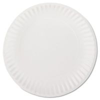 AJMPP9GREWH - Ajm White Paper Plates