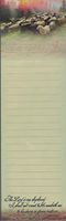 Heartwarming Thoughts 39059 My Shepherd Psalm 23:1-2 Magnetic List Pad