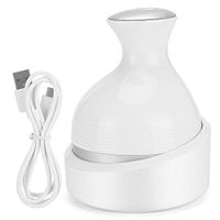 Duevin Electric Head Massager Waterproof Vibrating Scalp Massager Health Care Massager(White)