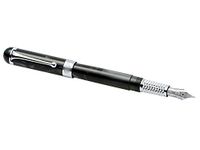Aurora Alpha Tuscan Night Black Medium Point Fountain Pen - AU-H11CN-M