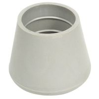 Protective Leg Tip, Slipon, Rd, 1-1/8", PK10