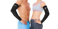 Copper Compression Arm Sleeve for Men and Women. Guaranteed Highest Copper Infused Fit Sleeves for Arms, Forearm, Elbow Brace. Basketball Shooter Sleeve Also Great for Volleyball, Baseball (Small)