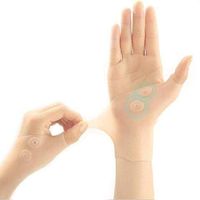 ArthritisHope Wrist and Thumb Support (Unit) - Magnetic Therapy Silicone Gel Glove Protector for Carpal Tunnel, Hand Tendonitis, Typing, Arthritis, Osteoarthritis & Rheumatoid Arthritis