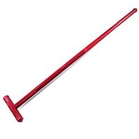 HANGERÂ Folding Stick Multifunctional Outdoor Camping Gardening Survival Fishing Outdoors Mountaineering Hiking Aluminum Alloy Material, red