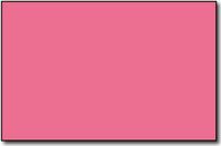 Single Flat Cards, 5 1/2" x 8 1/2" Pink - 500 Flat Cards