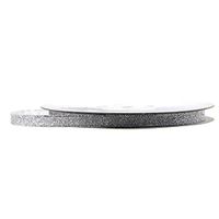 Christmas Gift Wrapping Ribbon (Nylon Taffeta, 1/4-inch x 25-Yard, Silver)