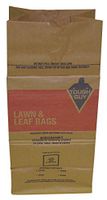 30 gal. Brown Compostable Trash Bags, 5 PK